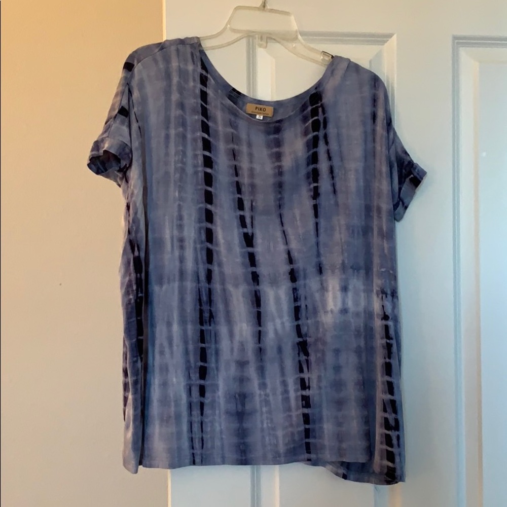 Short sleeve tie dye Piko